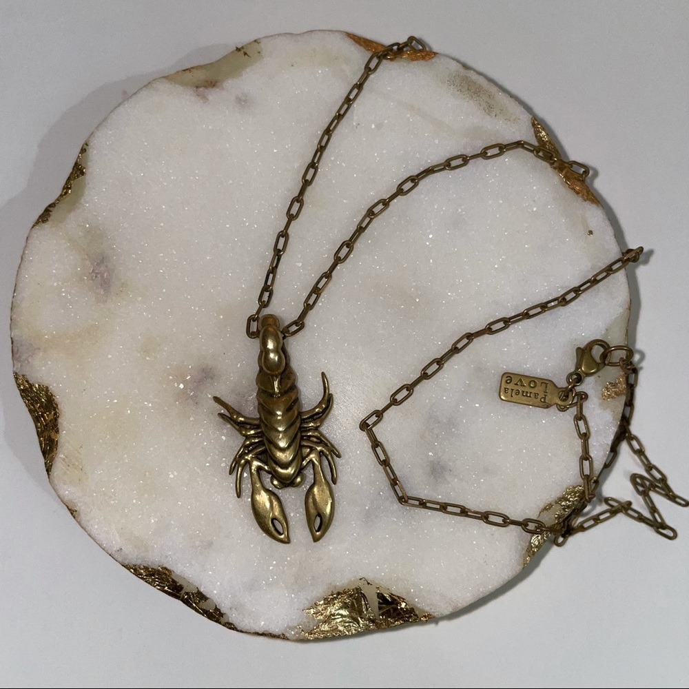 Pamela Love Scorpion Necklace